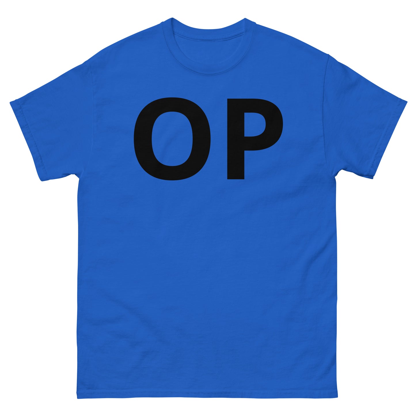 "OP BL" Men's classic tee