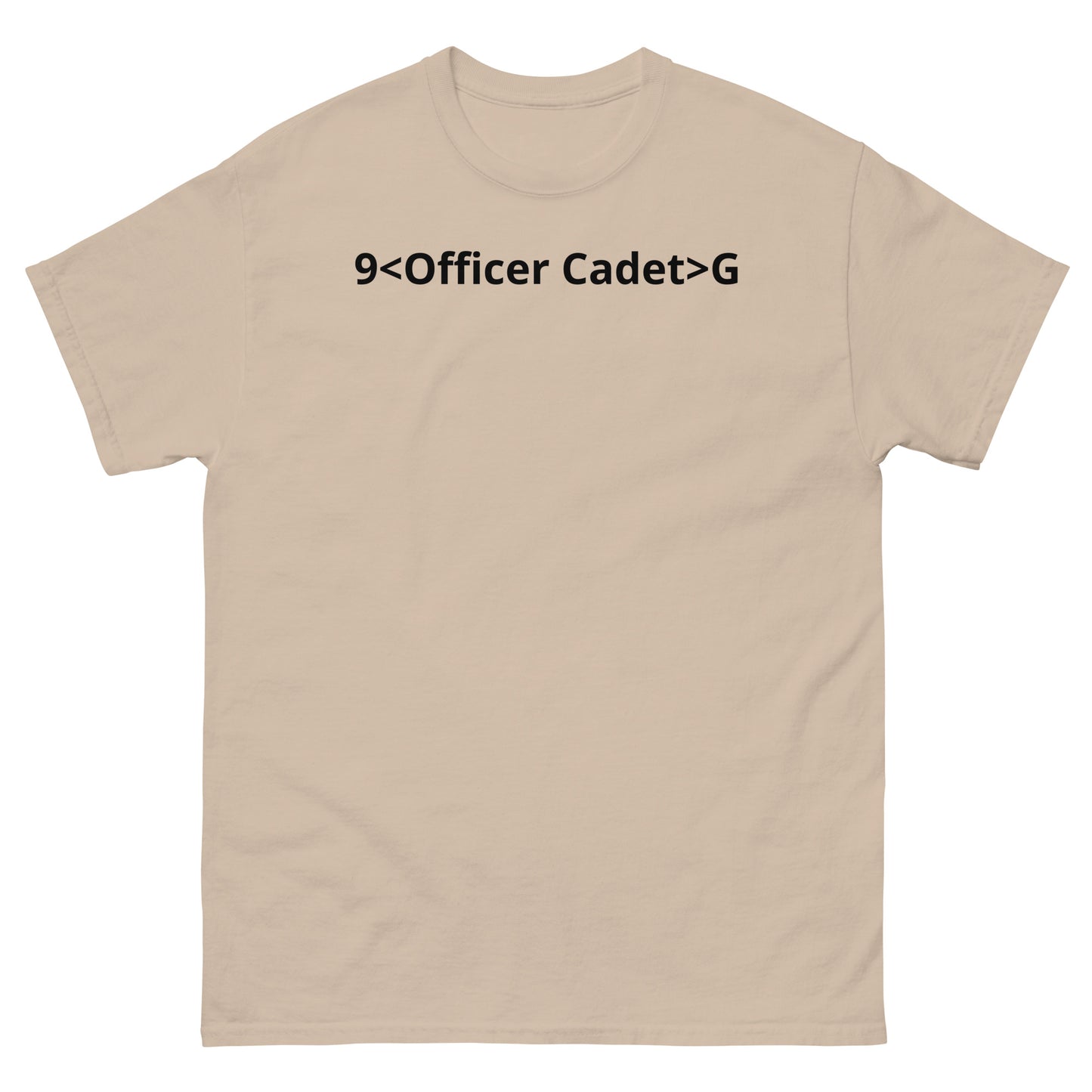 "9<Officer Cadet>G BL" Men's classic tee