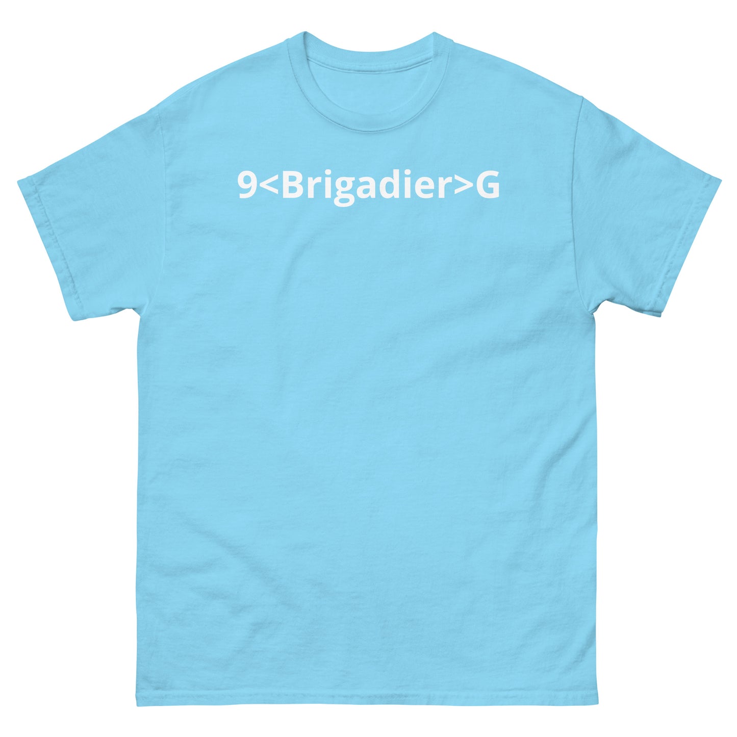 "9<Brigadier>G WL" Men's classic tee