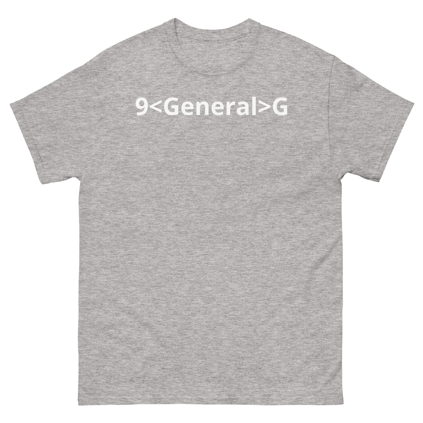 "9<General>G WL" Men's classic tee