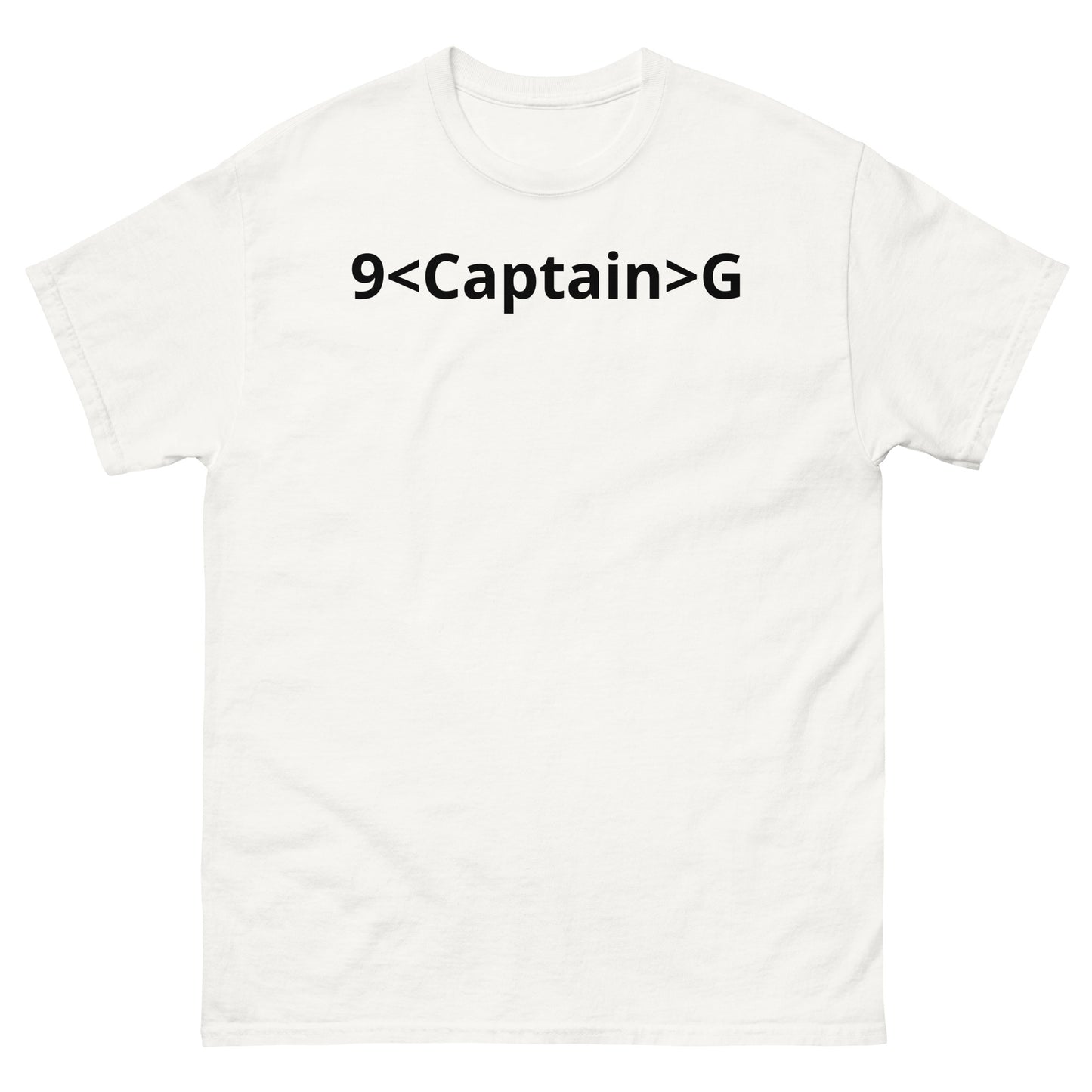 "9<Captain>G BL" Men's classic tee