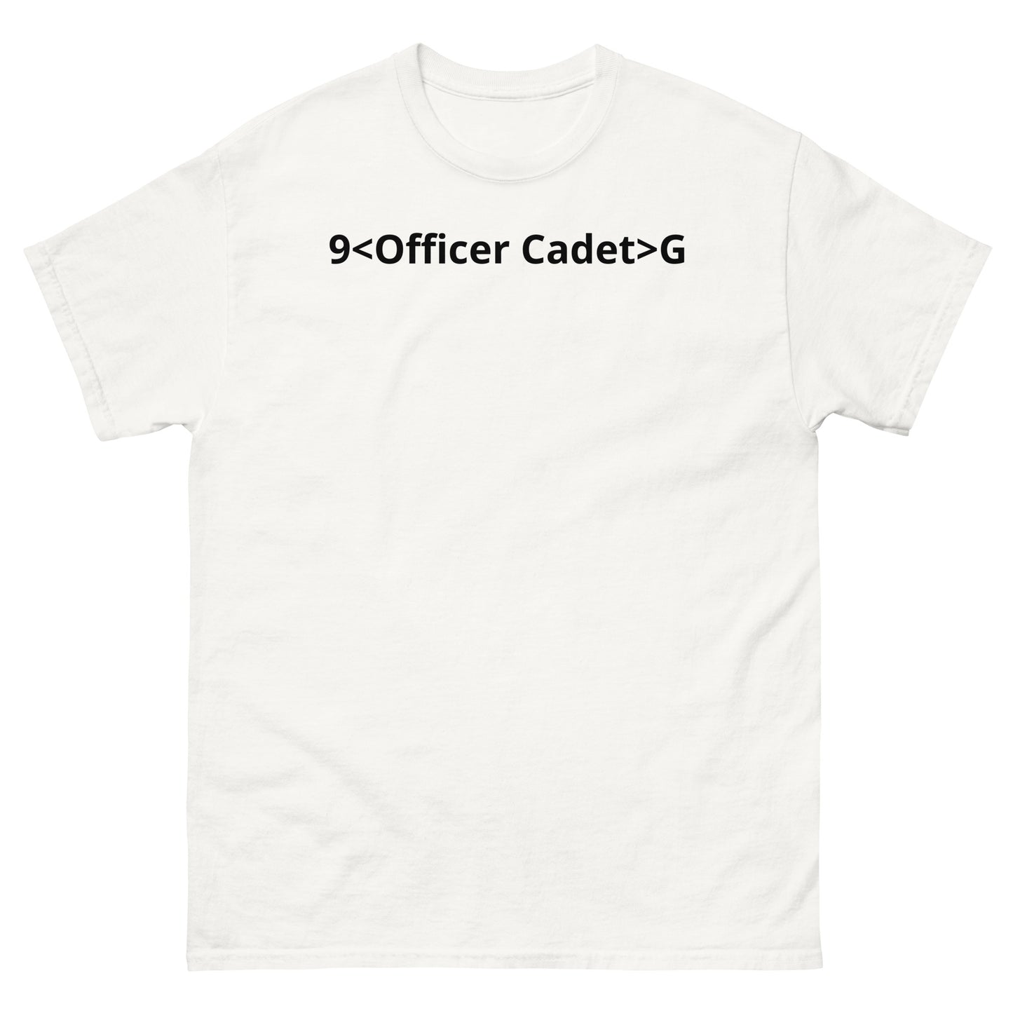 "9<Officer Cadet>G BL" Men's classic tee